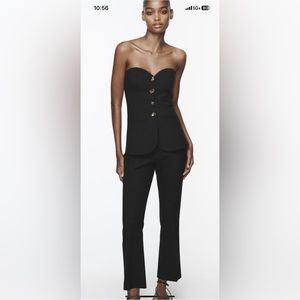 BRAND NEW WITH TAGS Zara strapless jumpsuit